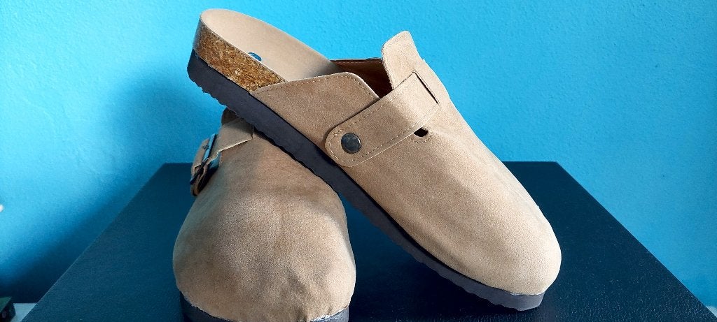Clogs Beige Heren Nieuw, Beige, Nieuw, Onbekend, Sandalen of Muiltjes