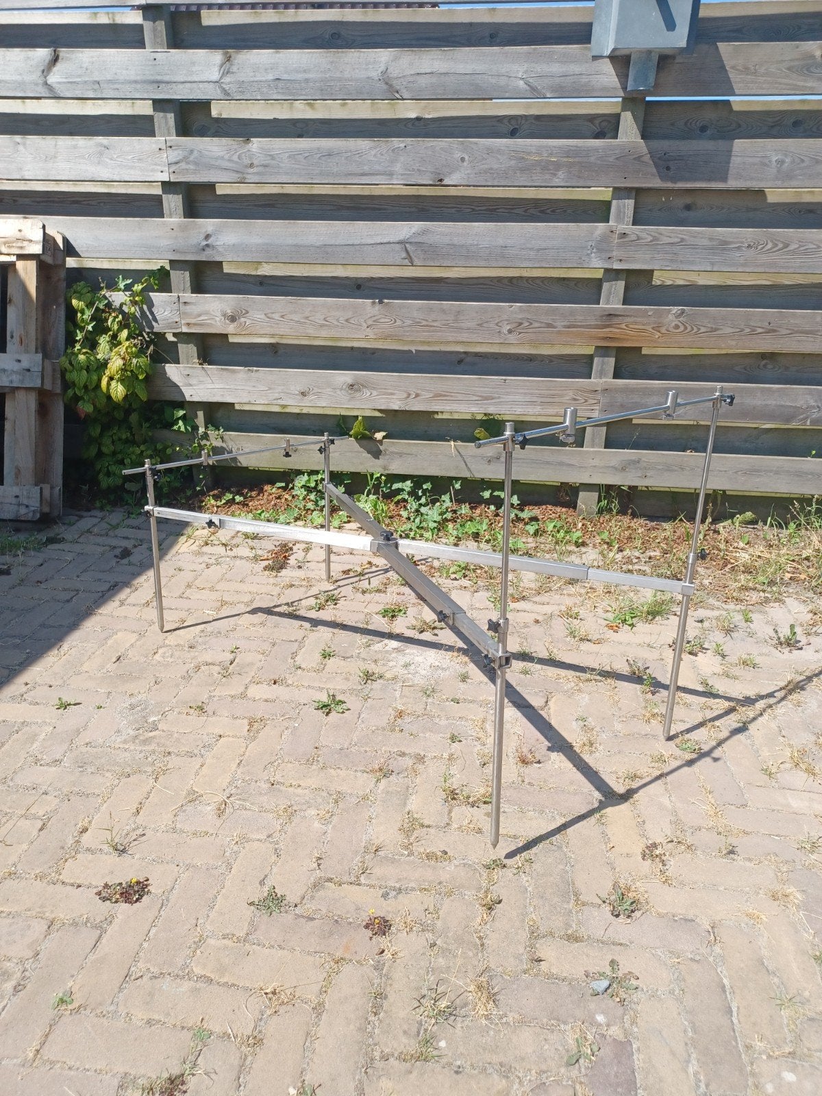 RVS Rodpod / Hengelsteun - Gebruikt, Ophalen of Verzenden, Zo goed als nieuw, Overige typen