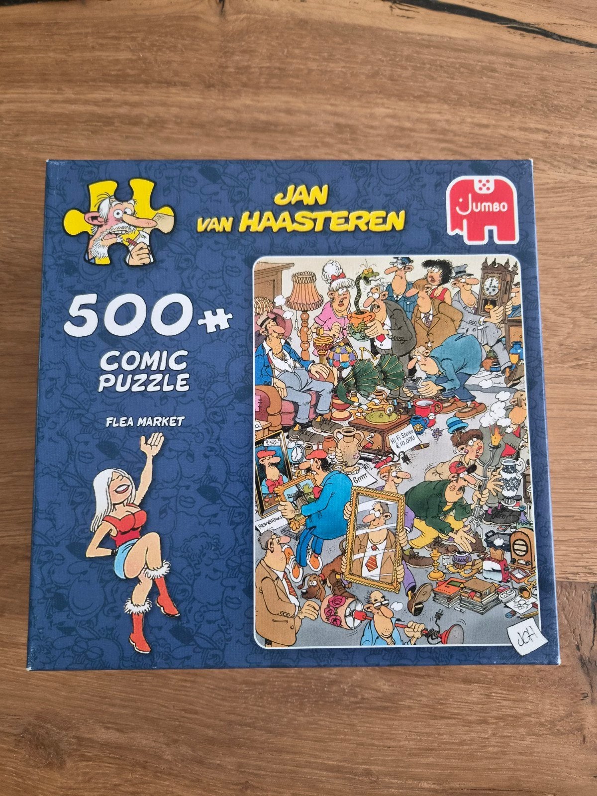 Jan van Haasteren Comic Puzzle - Vlooienmarkt 500+ stukjes, Ophalen