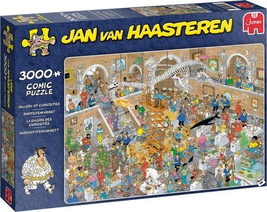 Jan van Haasteren - Rariteitenkabinet - 3000 stukjes, Ophalen of Verzenden, Meer dan 1500 stukjes, Nieuw
