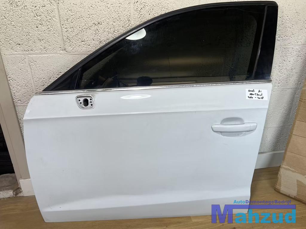 AUDI A1 sportback Wit links voor deur portier 2010-2018, Auto-onderdelen, Info@fabrikant.eu, Voor, Ophalen of Verzenden, Fabrikant BV