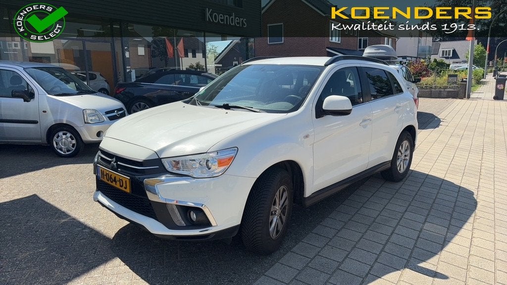 MITSUBISHI Asx 1.6 MIVEC ClearTec 117pk Auto St and Go Inten, Auto's, Mitsubishi, Gebruikt, 4 cilinders, 1590 cc, Wit