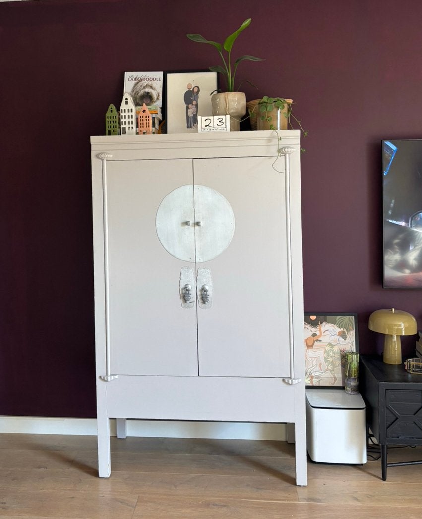 Kast woonkamer - oosterse stijl, Huis en Inrichting, Ophalen, Gebruikt, Oosters, 50 tot 75 cm
