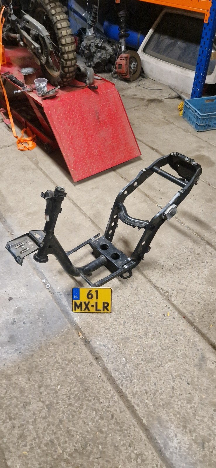 Piaggio Zip Type 3 A1 Frame, Ophalen, Zo goed als nieuw, Frame, Piaggio