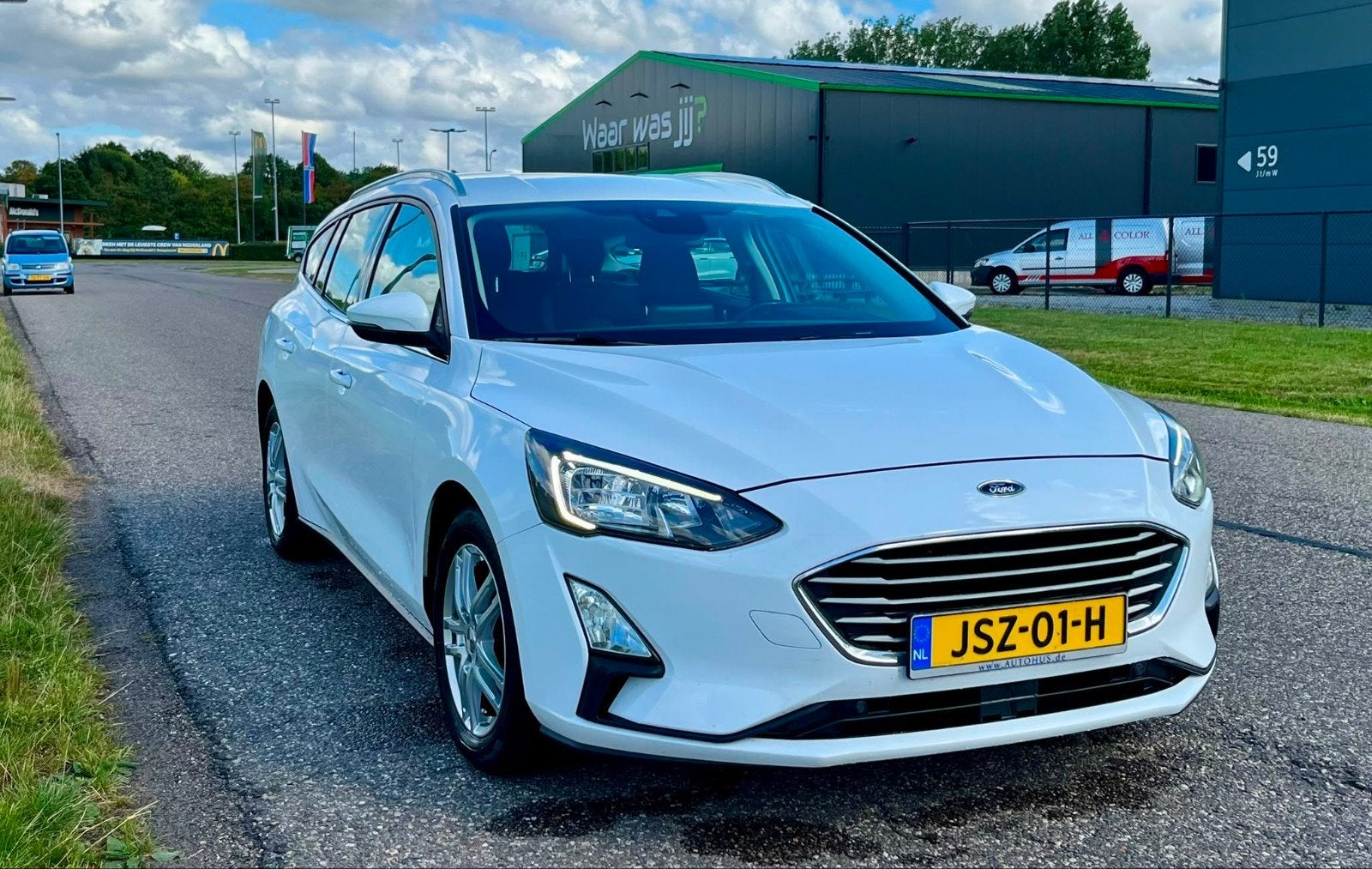 Ford Focus 1.5 Ecoblue 95pk 2020 Wit, Auto's, 1295 kg, Wit, Particulier, 22 km/l