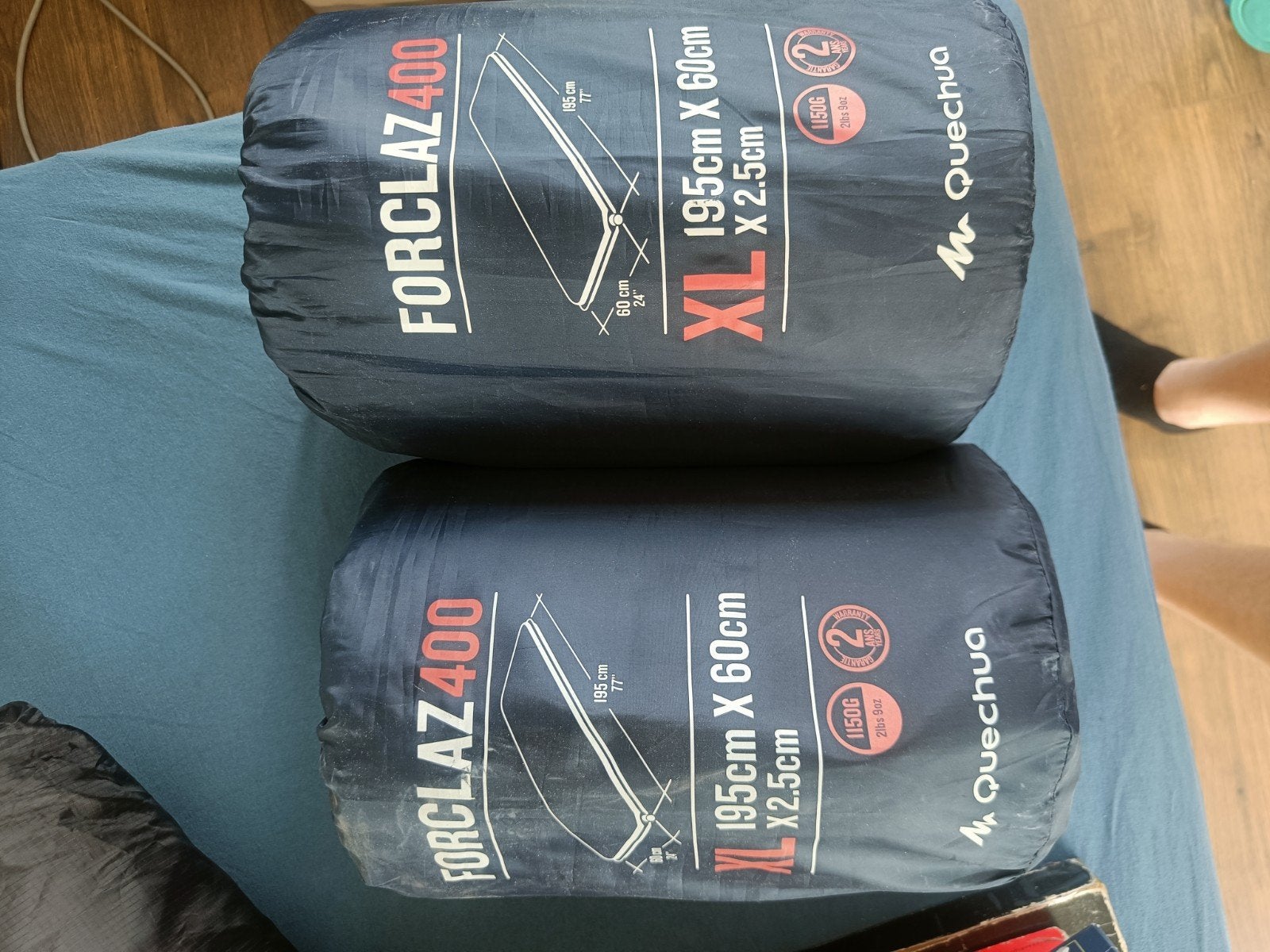 Quechua Forclaz 400 XL slaapmat - 195x60cm, Ophalen of Verzenden, Gebruikt
