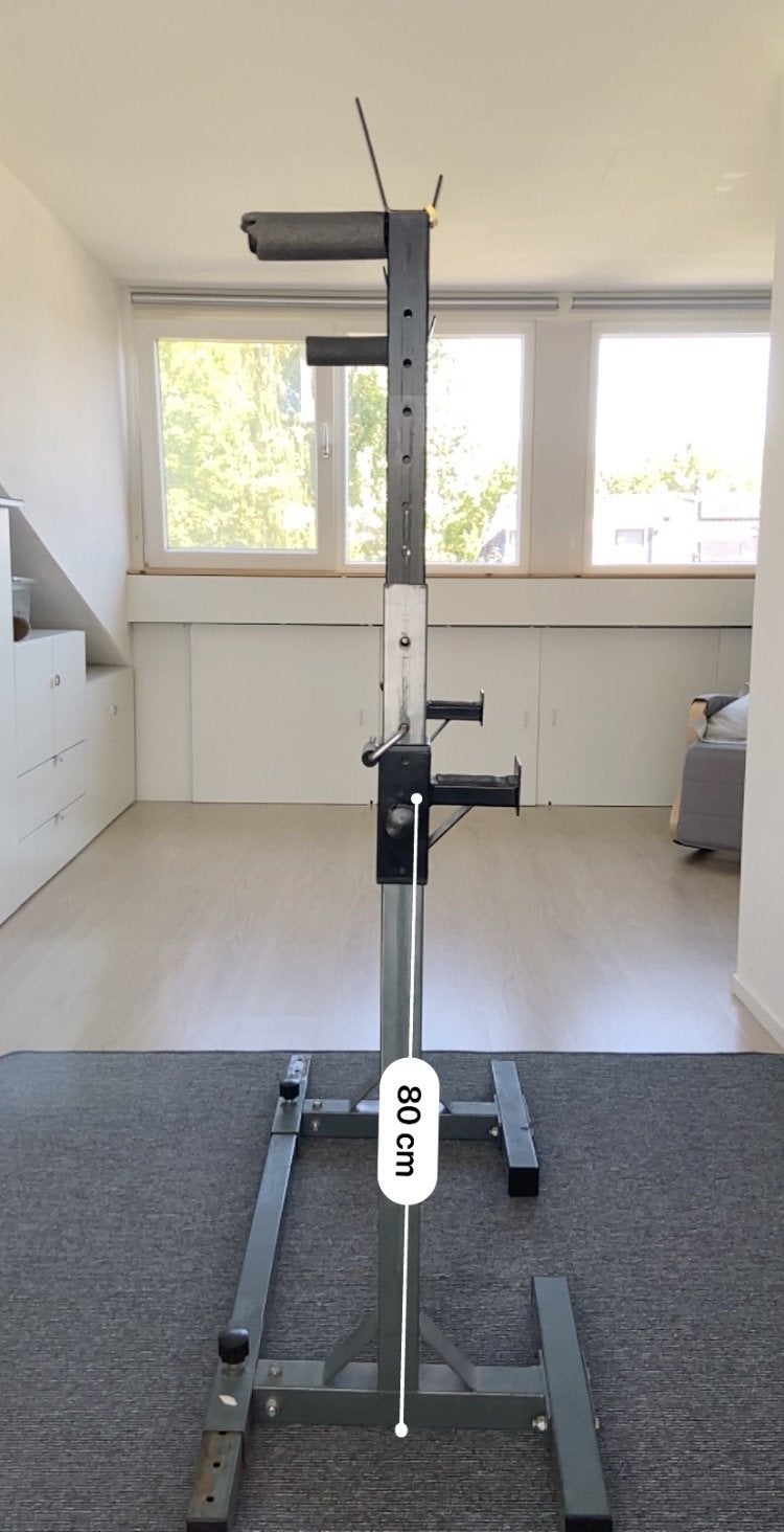 Squatrek voor thuisgym - verstelbaar en stevig, Ophalen, Gebruikt, Benen, Overige typen