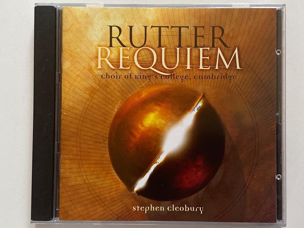 Rutter  Requiem  Stephen Cleobury   EMI, Cd's en Dvd's, Ophalen of Verzenden, Zo goed als nieuw, Vocaal