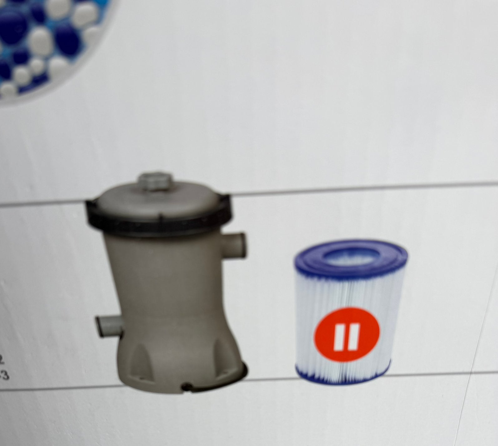 Gratis bestway pomp en trap, Ophalen, Nieuw