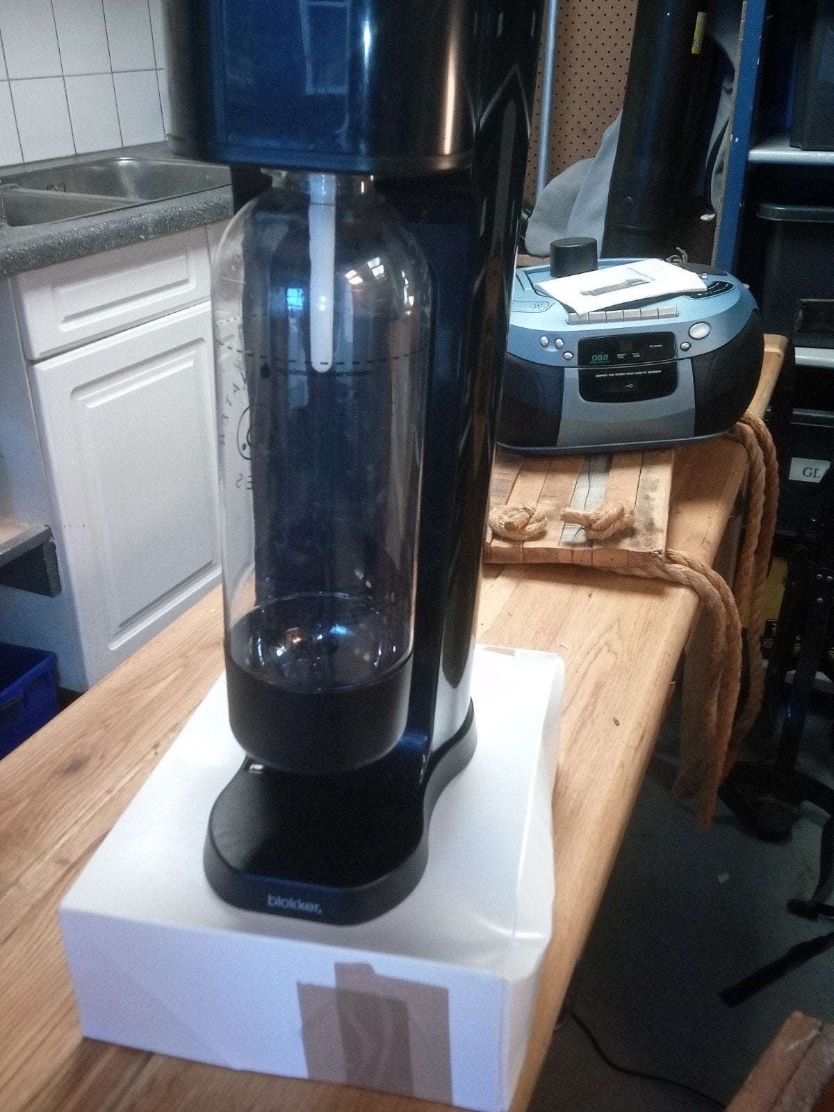 Blokker Sodawater Maker - Maak zelf bruisend water, Ophalen of Verzenden, Zo goed als nieuw