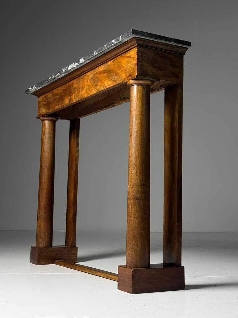 Empire stijl sidetable mahonie 19e eeuw, Antiek en Kunst, Antiek | Meubels | Tafels, Ophalen