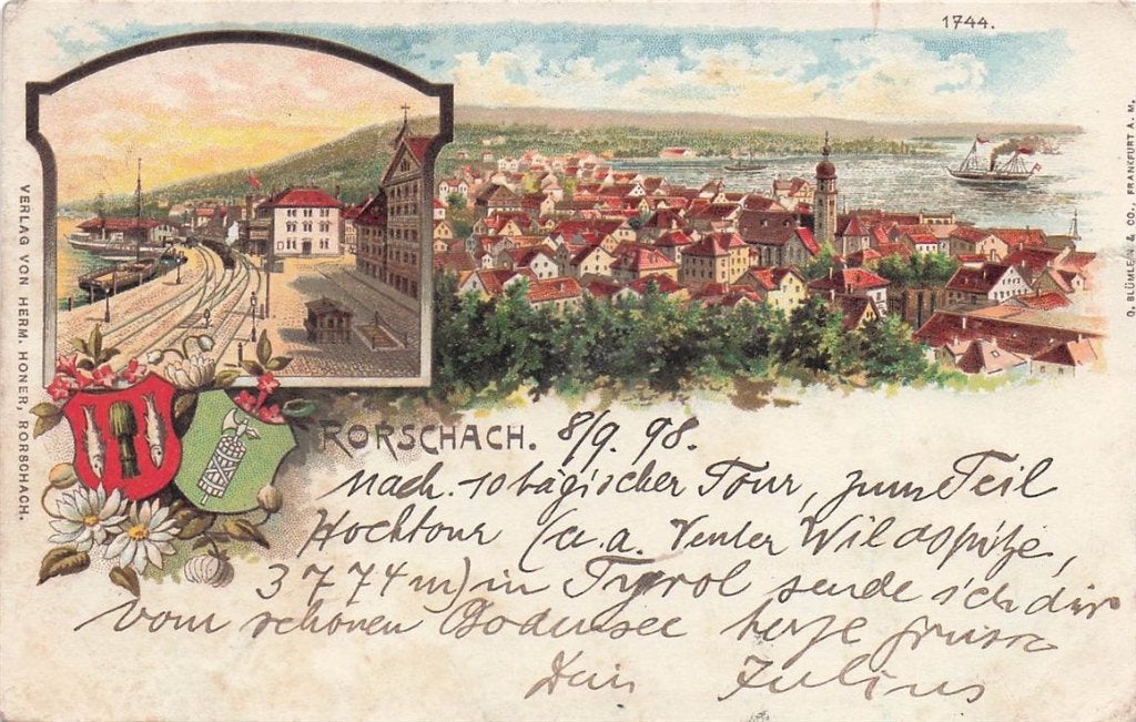 703-299-035 Rorschach, Verzenden, Voor 1920, Overig Europa