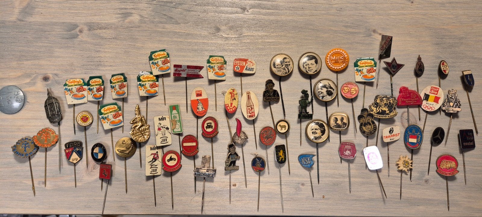 reclame speldjes jaren 60/70, Verzamelen, Verzenden, Gebruikt, Overige onderwerpen