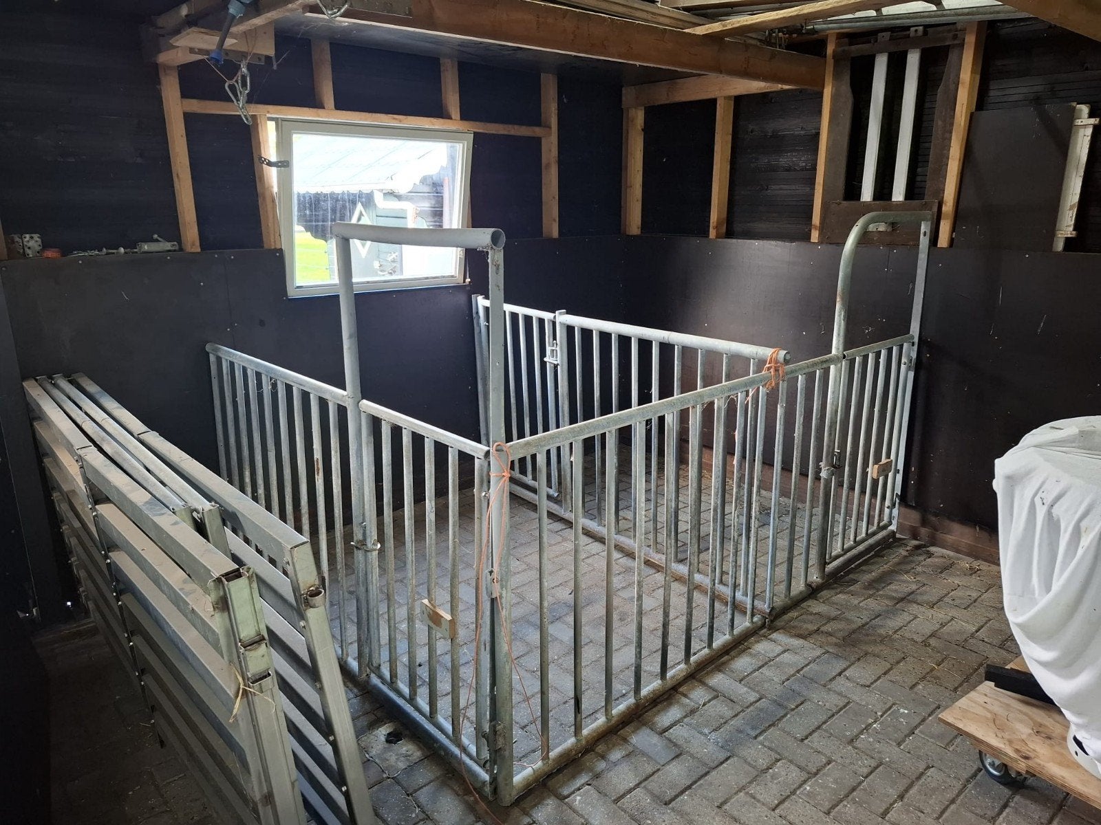 inrichting. schapen geiten kalveren, pony..., Meerdere dieren, Schaap