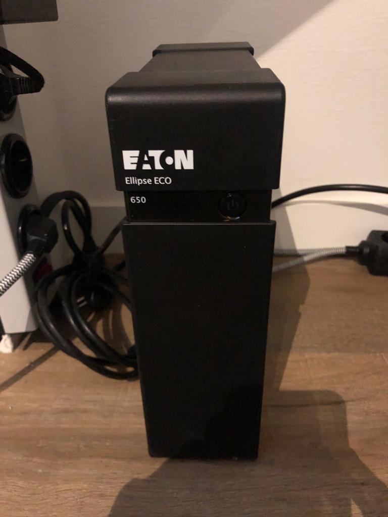 Eaton Ellipse ECO 650 UPS (noodstroomvoorziening), Ophalen of Verzenden, Zo goed als nieuw
