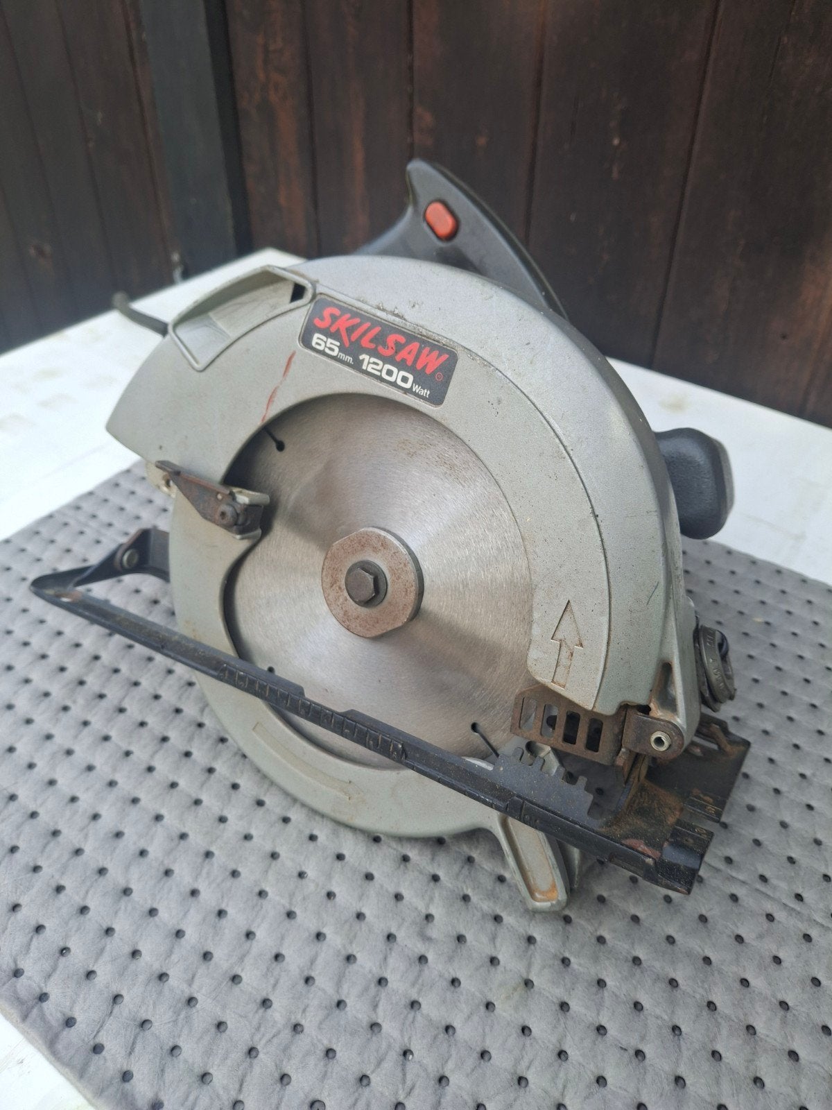 Skilsaw 1865U2 Cirkelzaag 1200W - Made in U.S.A., Gebruikt, Cirkelzaag, 70 mm of meer, 1200 watt of meer