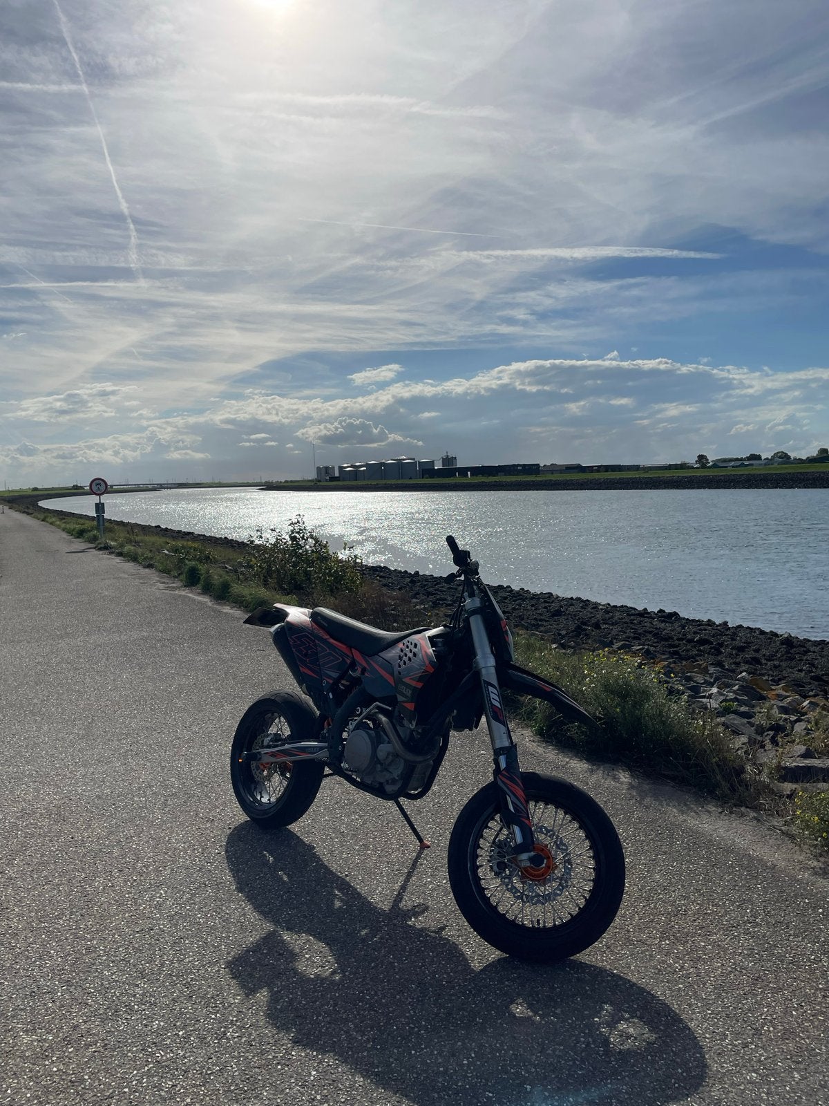KTM 530 EXC Supermoto 2010 11kW, Sportuitlaat, Gebruikt, Particulier, 11 kW of minder