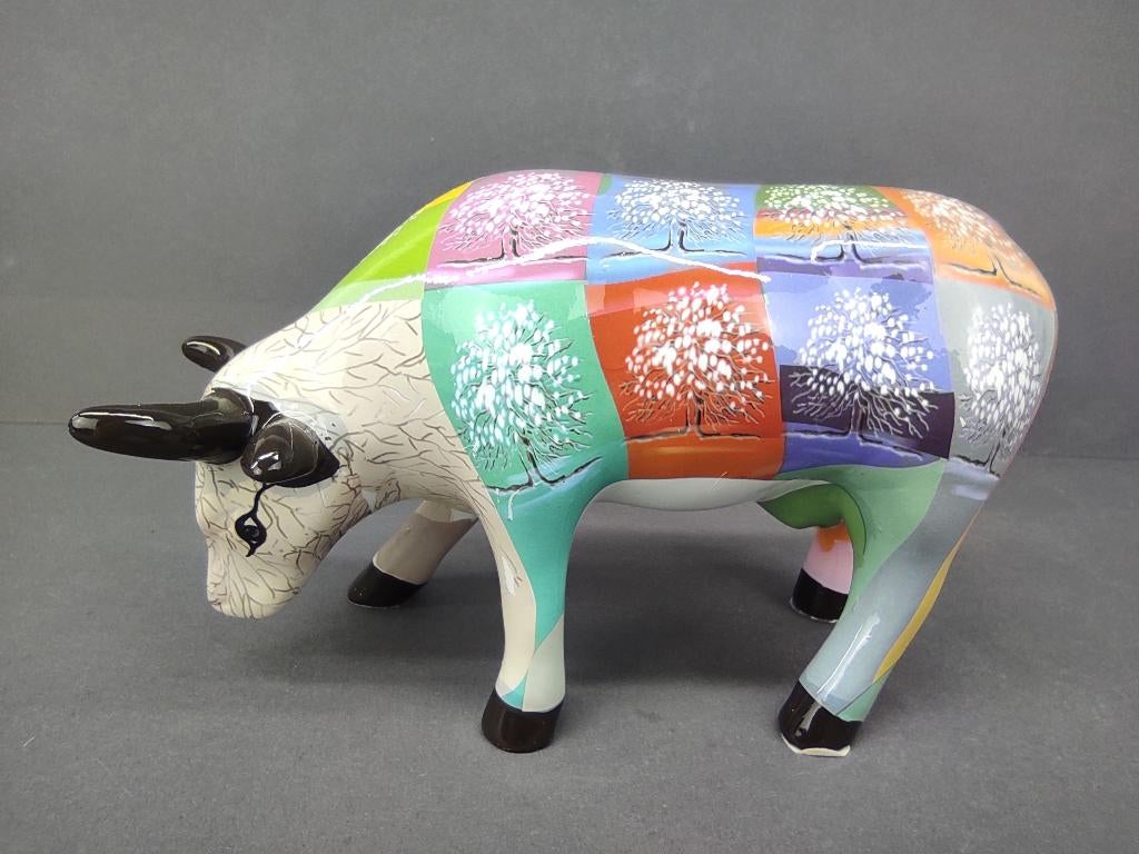 CowParade / Cow Parade Koe “Tree of Life” MEDIUM, Antiek en Kunst, Ophalen of Verzenden