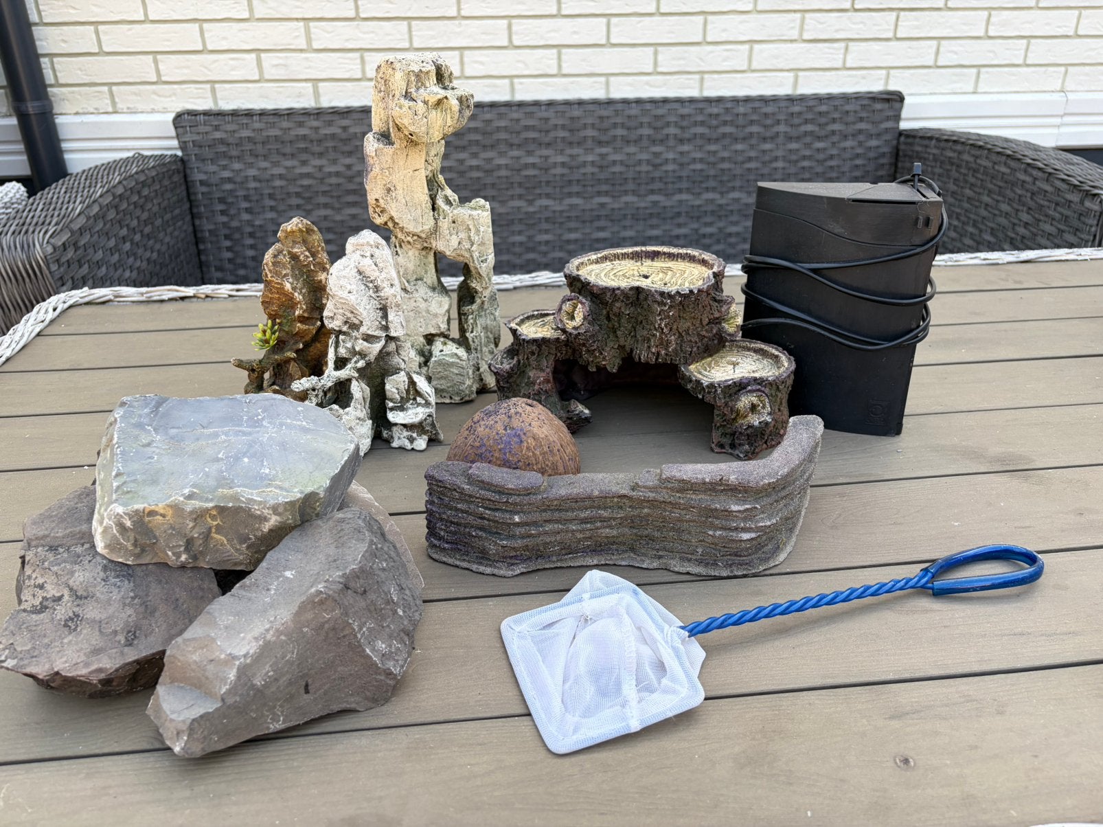 Aquaria accessoires, Ophalen, Gebruikt, Leeg aquarium