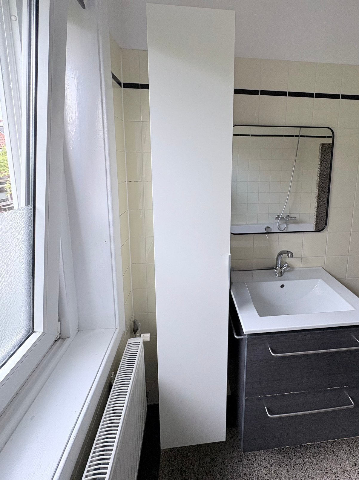 IKEA Badkamerkast, Huis en Inrichting, Badkamer | Badkamermeubels, Ophalen, (Half)hoge kast, Minder dan 50 cm, Zo goed als nieuw