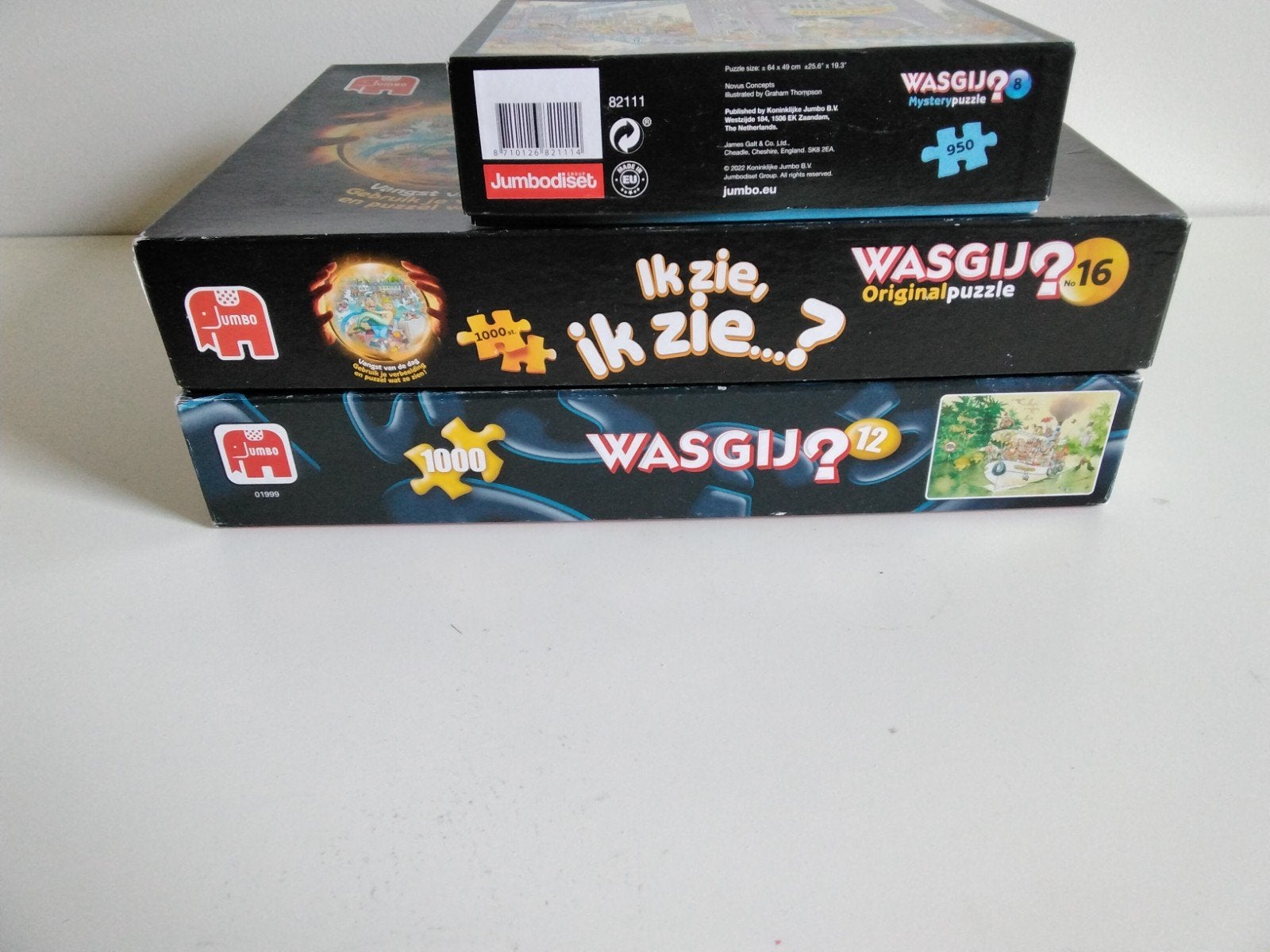 Wasgij Puzzels - 2 stuks (1000, 950, 1000 stukjes), Ophalen of Verzenden, Gebruikt, Jumbo