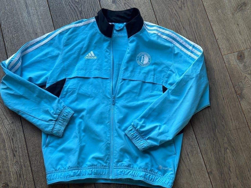 Feyenoord zomerjas maat 152, Adidas, Ophalen of Verzenden, Zo goed als nieuw, Jongen