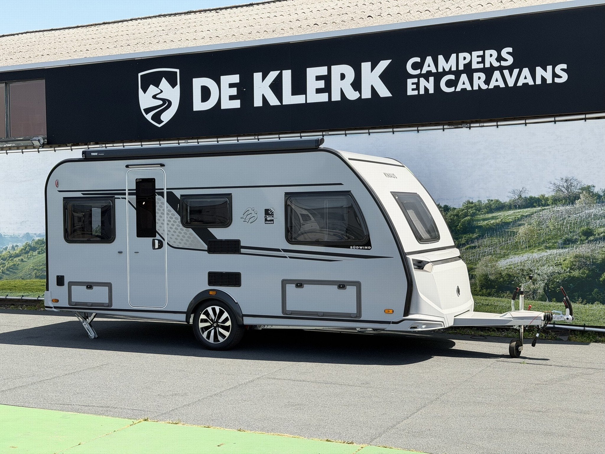 Knaus SUDWIND 460 EU Black Selection Campovolo grey / 50% de, Bedrijf, Info@deklerkcaravans.nl, 6 tot 7 meter, Knaus