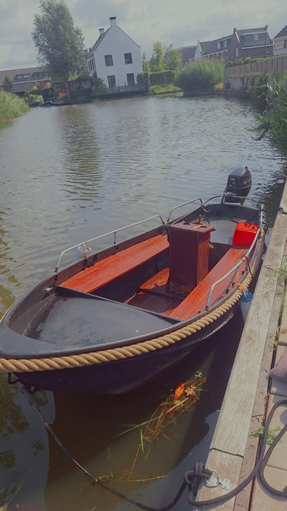 CONSOLE BOOT  met Nieuwe Motor, Gebruikt, Tot 1.00 meter, Elektrische start, Reddingssloep