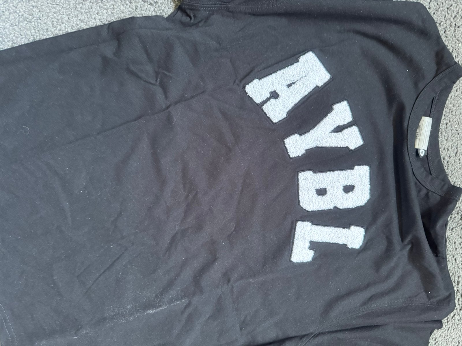 Sport shirt zwart van aybl maat S, Zwart, Zo goed als nieuw, Korte mouw, Ophalen