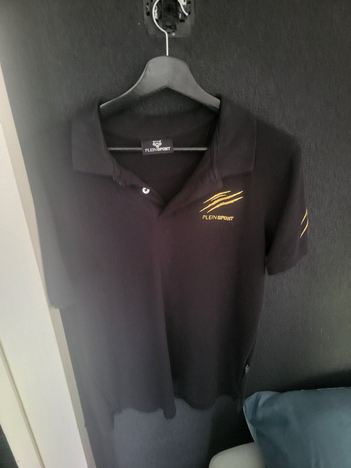 Philipp Plein Plein Sport Polo - Maat M - Nieuw, Ophalen, Maat 48/50 (M), Zwart, Nieuw