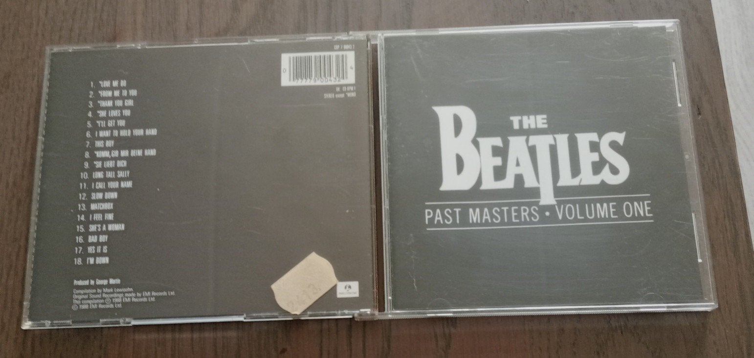 The Beatles Past Masters Volume One CD EMI Records 1988, Ophalen of Verzenden, 1980 - 1989, Gebruikt