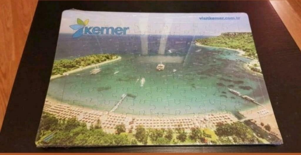Legpuzzel Kemer (Turkije) - Moonlight Bay - 27 x 19,5 cm, Ophalen of Verzenden