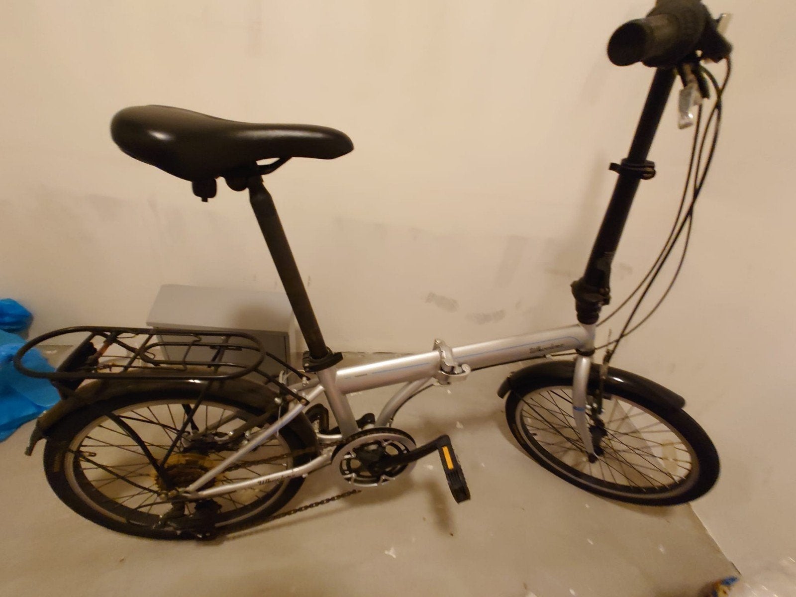 Vouwfiets, 20 inch of meer, Gebruikt, Velgrem, Versnellingen