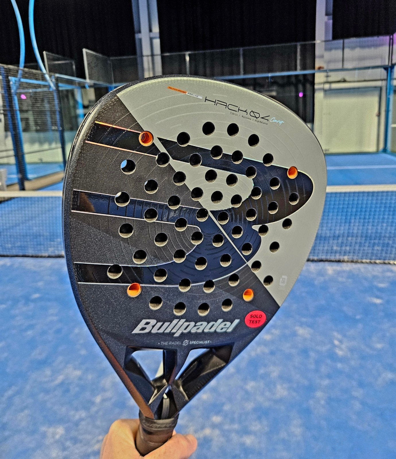 Bullpadel Hack Comfort 26 Demo, Ophalen of Verzenden, Zo goed als nieuw, Padelracket