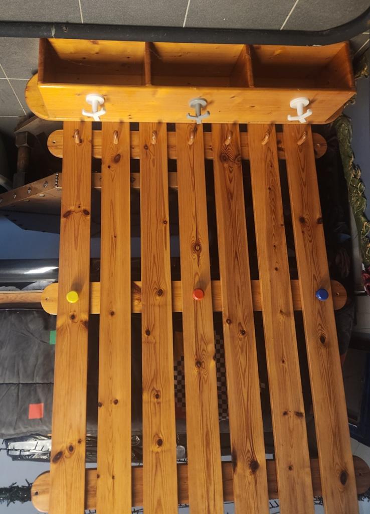 Grote Houten Kapstok, Huis en Inrichting, Woonaccessoires | Kapstokken, Gebruikt, 150 tot 200 cm, Hout, Ophalen