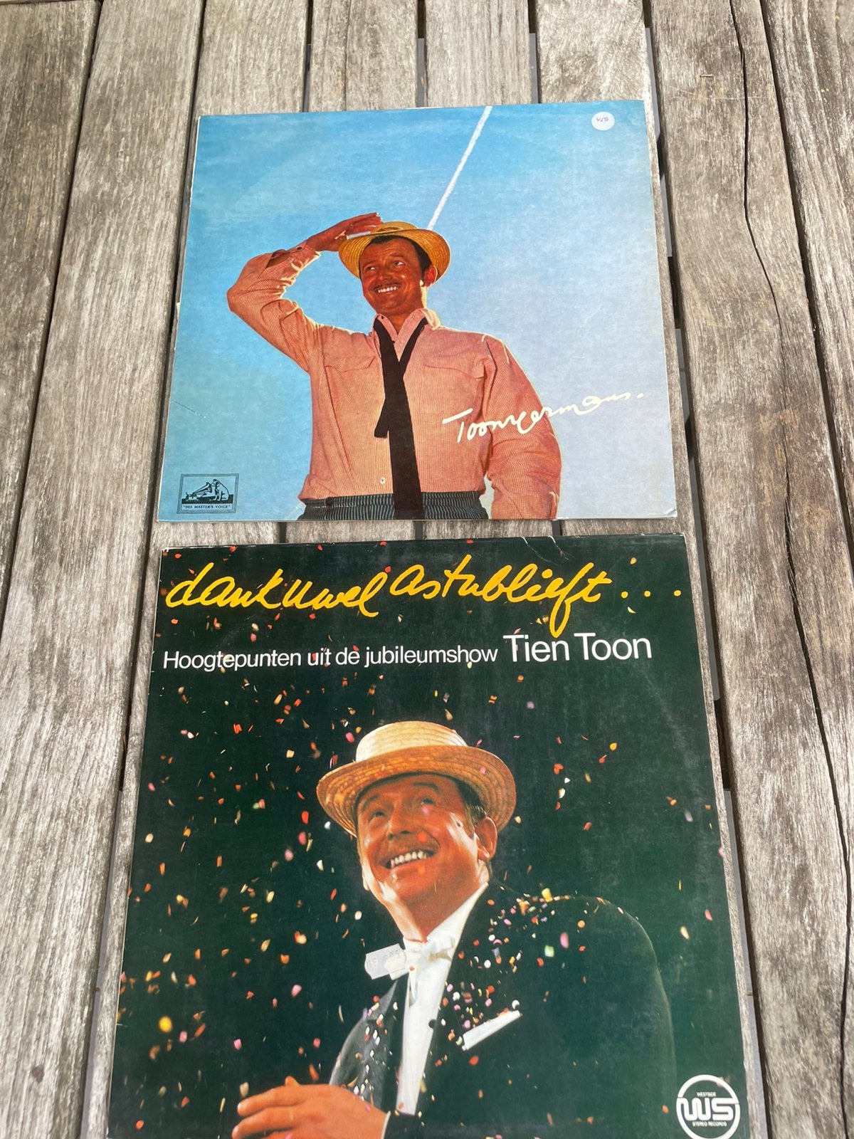 Twee langspeel platen van Toon Hermans, Ophalen of Verzenden, Gebruikt, Nederlandstalig