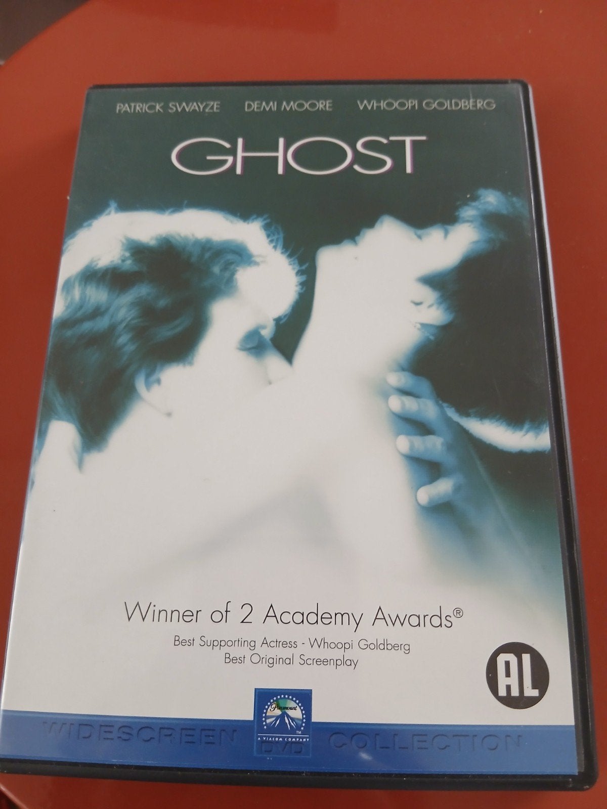Ghost DVD - Romantisch drama met Patrick Swayze, Inclusief doosje, Vanaf 12 jaar, Gebruikt, Nederlands