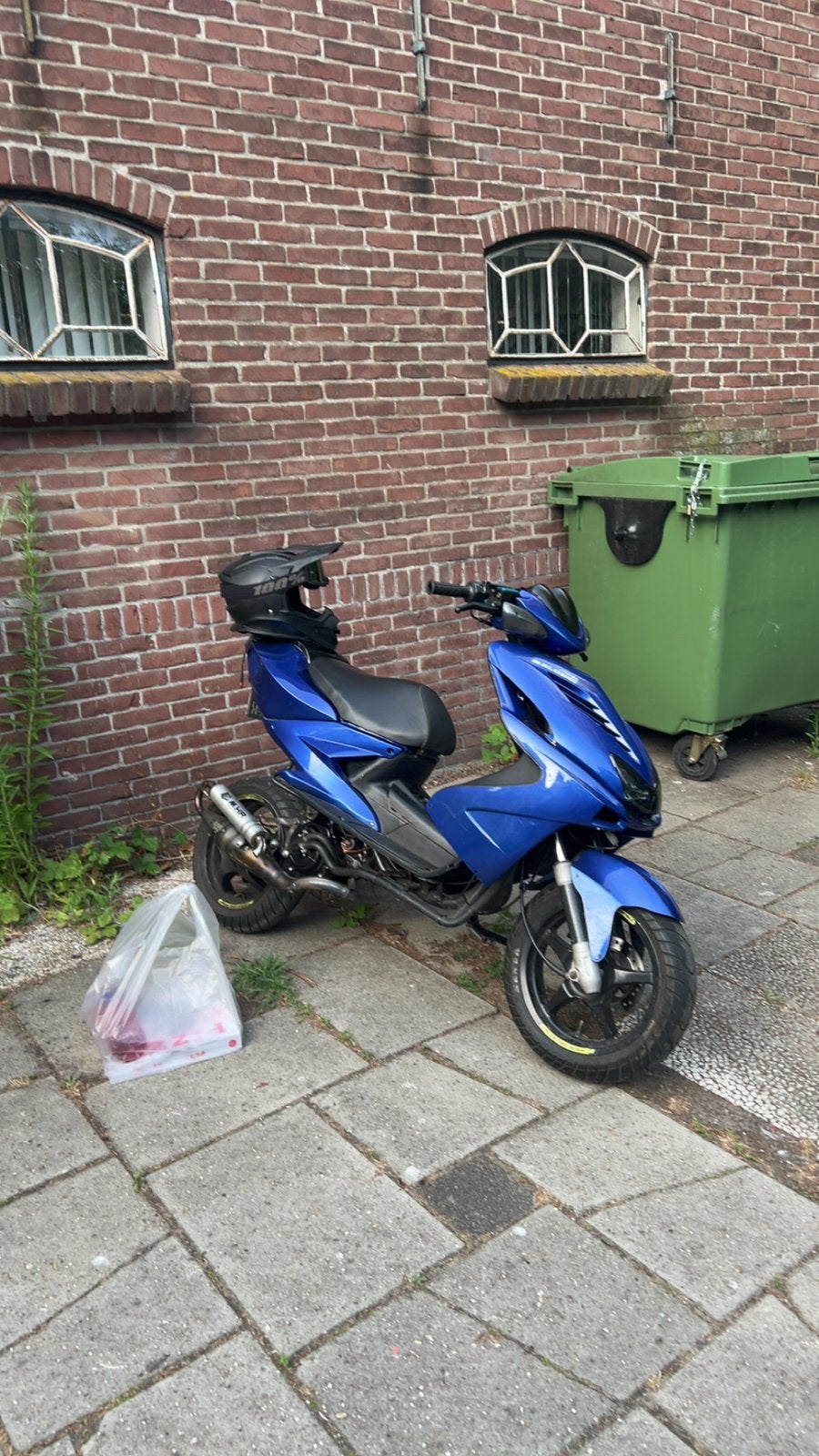 Yamaha Aerox 70cc MHR Replica - Volledig Aangepakt, Tweetakt, Gebruikt, Aerox, Maximaal 45 km/u