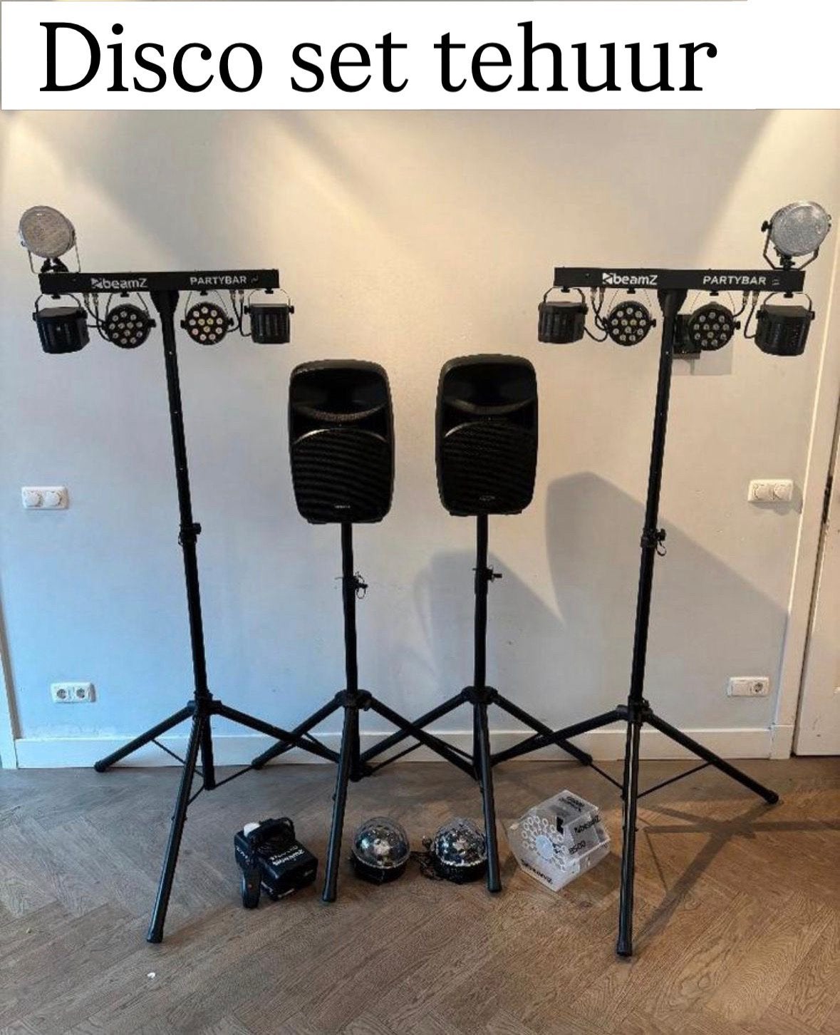 Disco set te huur, Ophalen of Verzenden, Zo goed als nieuw