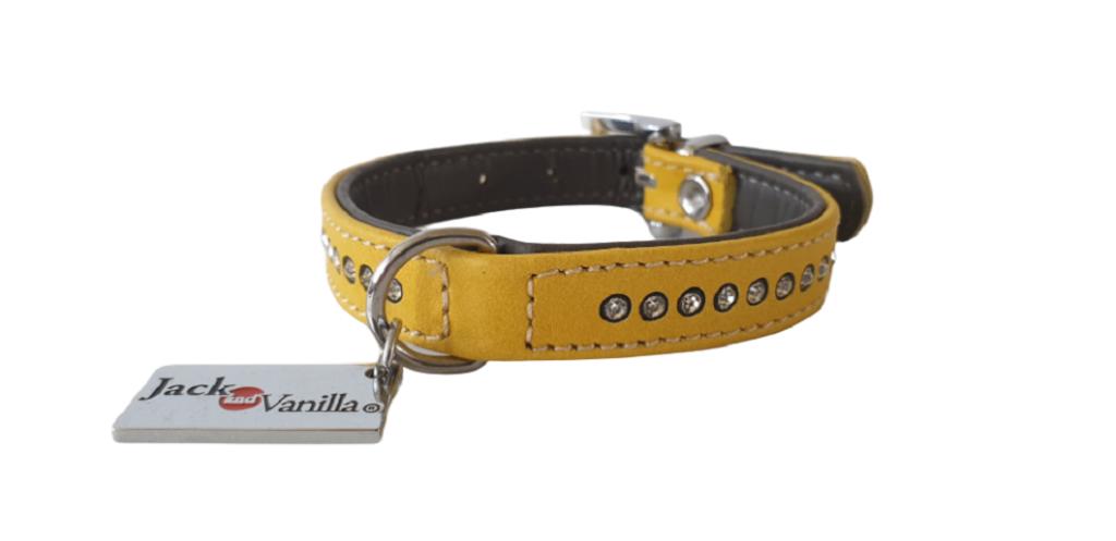 JACK AND VANILLA Nappa Strass Halsband Nek 17,5-22,5 cm -35%, Ophalen of Verzenden, Handgemaakt, Nieuw