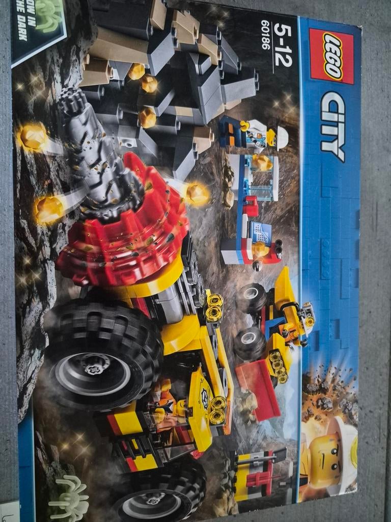 Lego City 60186 Mijnbouw Zware Boormachine, Kinderen en Baby's, Speelgoed | Duplo en Lego, Ophalen of Verzenden