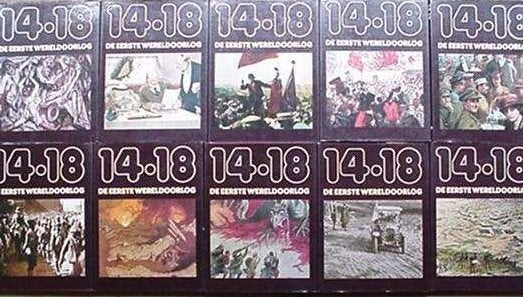 De Eerste Wereldoorlog 14-18 in 10 delen-  Schuursma, R.L., Boeken, Oorlog en Militair, Ophalen, Voor 1940, Gelezen, Overige onderwerpen