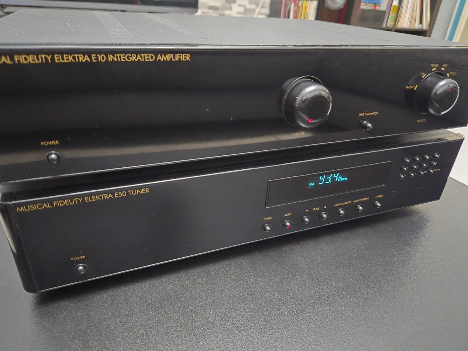 Musical Fidelity Elektra E10 Versterker & E50 Tuner Set, Audio, Tv en Foto, Versterkers en Receivers, Ophalen of Verzenden, Overige merken