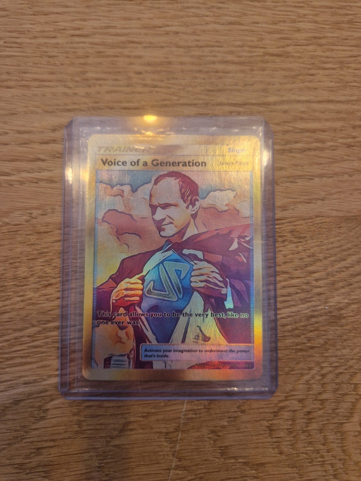 NM staat - Jason Paige (Foil), Ophalen of Verzenden, Zo goed als nieuw, Losse kaart, Foil