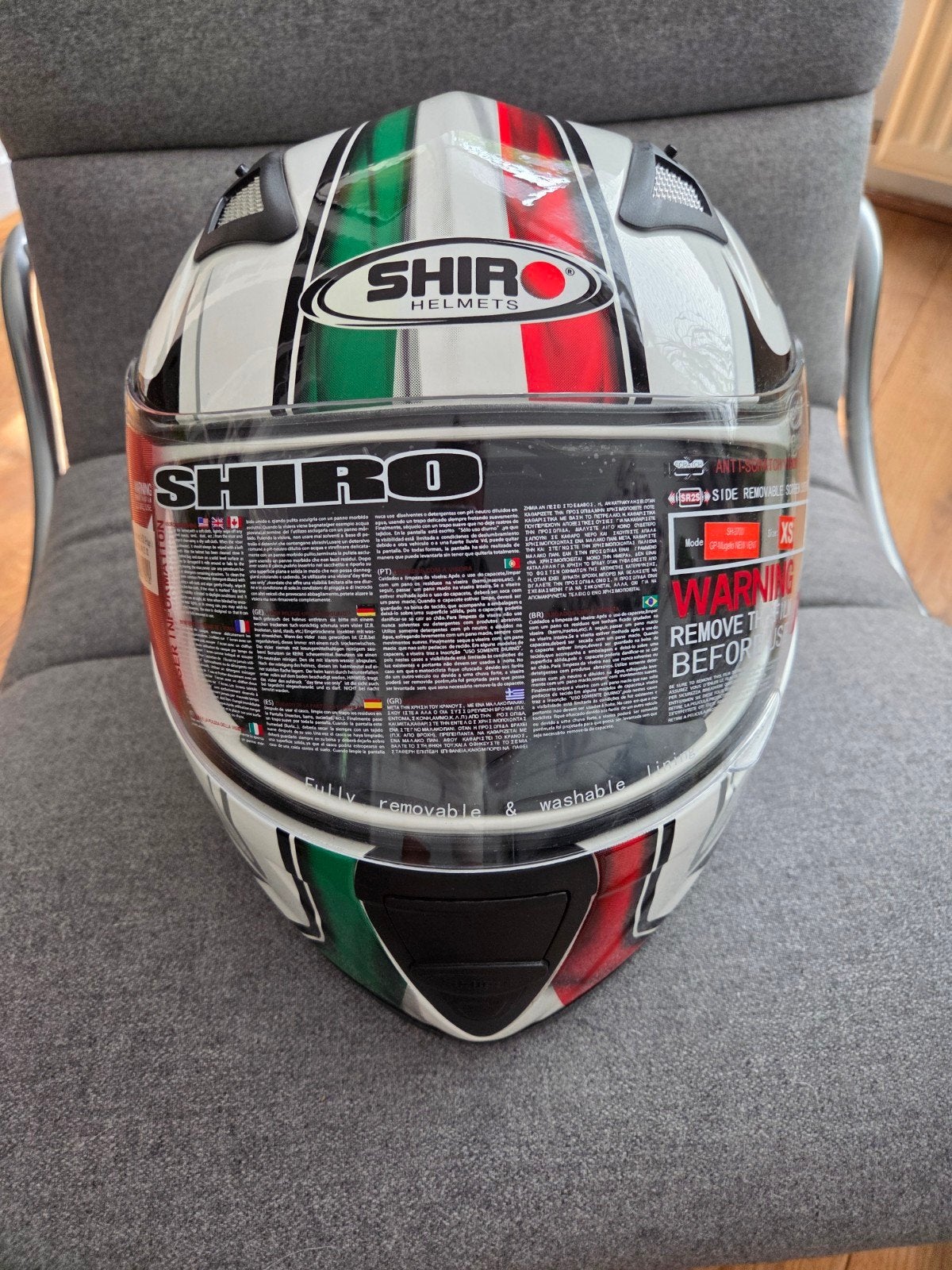Shiro Mugello integraalhelm nieuw, XS, Ophalen of Verzenden, Integraalhelm, Nieuw met kaartje
