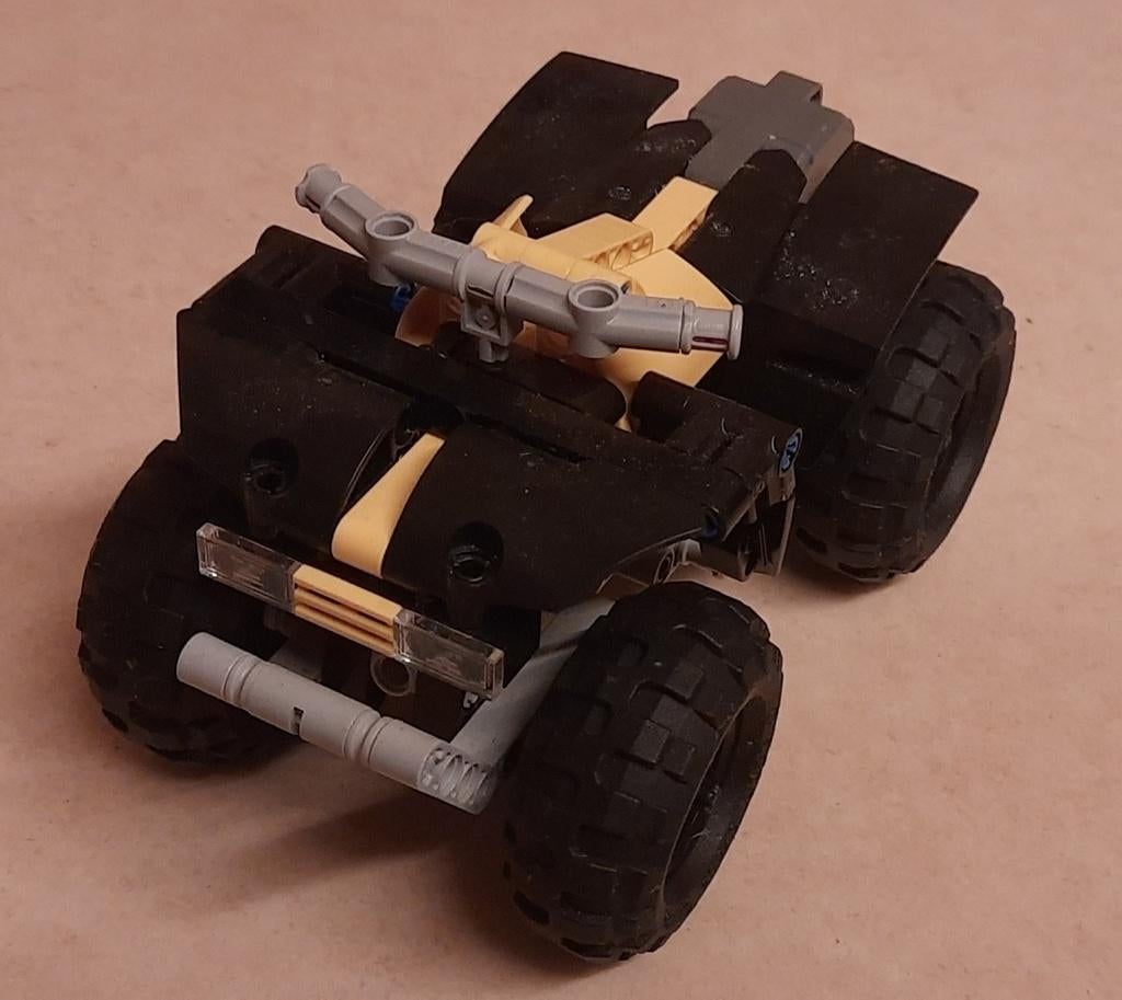 LEGO Technic 42034 - Quad Motor, Gebruikt, Lego, Ophalen of Verzenden, Complete set