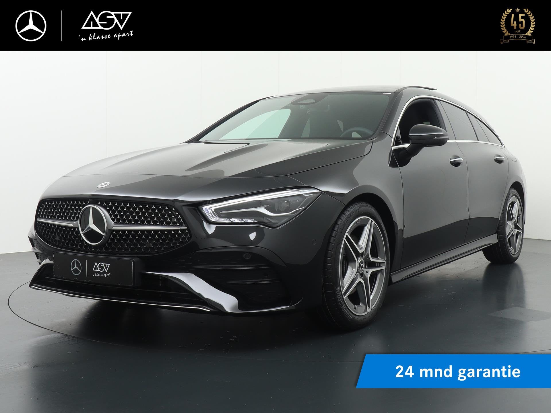 Mercedes-Benz CLA-klasse Shooting Brake 180 AMG Star Edition, Auto's, CLA, 136 pk, 4 cilinders, Zwart