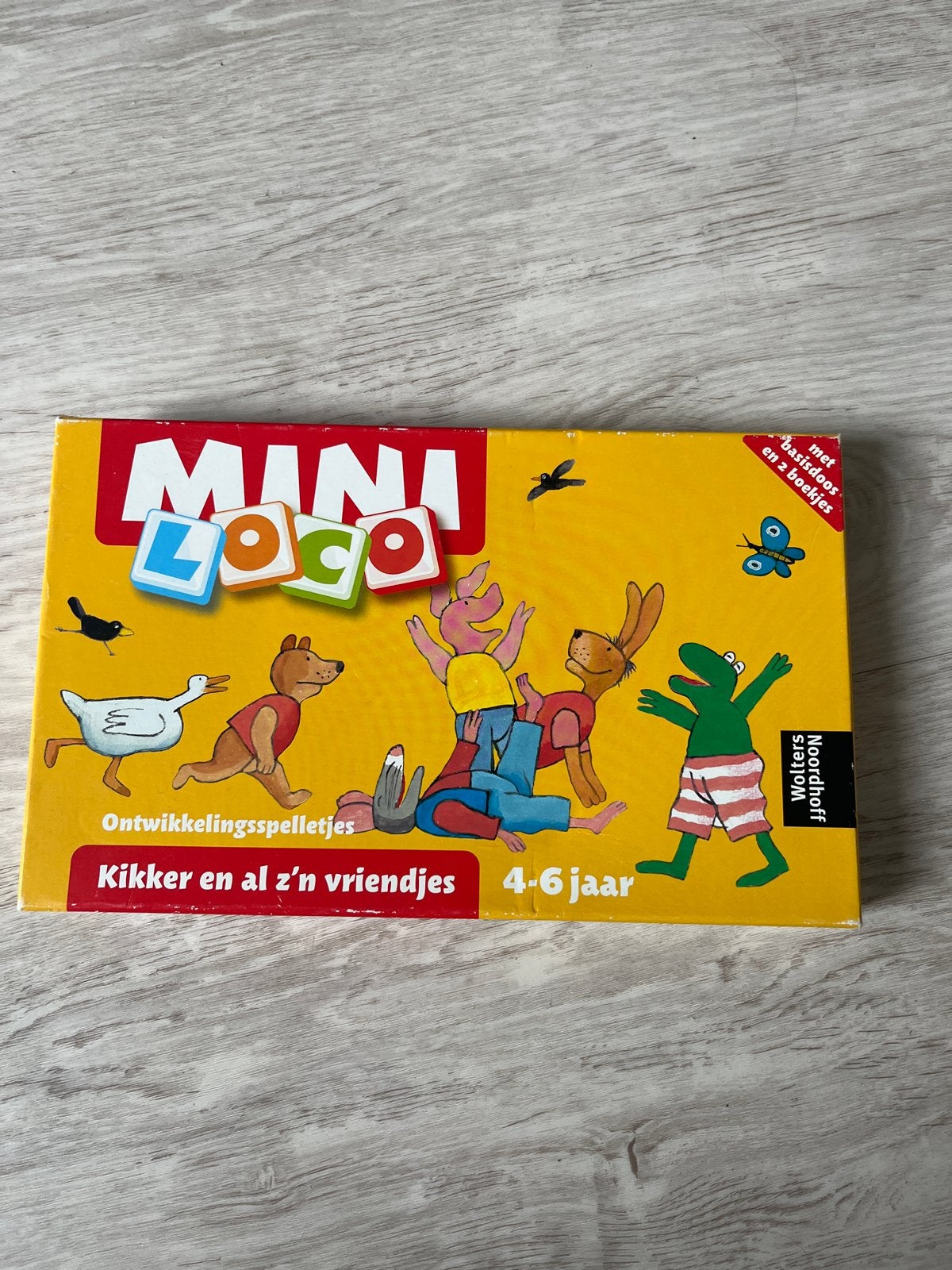 Mini Loco Ontwikkelingsspelletjes Kikker en al z'n vriendjes, Ophalen, Gebruikt, Puzzelen