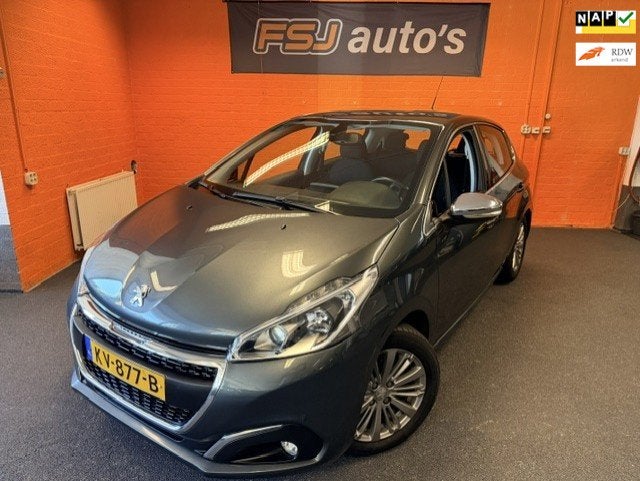 Peugeot 208 1.2 PURETECH / AUTOMAAT / 5 DEURS / ALLURE!, Stof, Gebruikt, 1199 cc, 49 €/maand