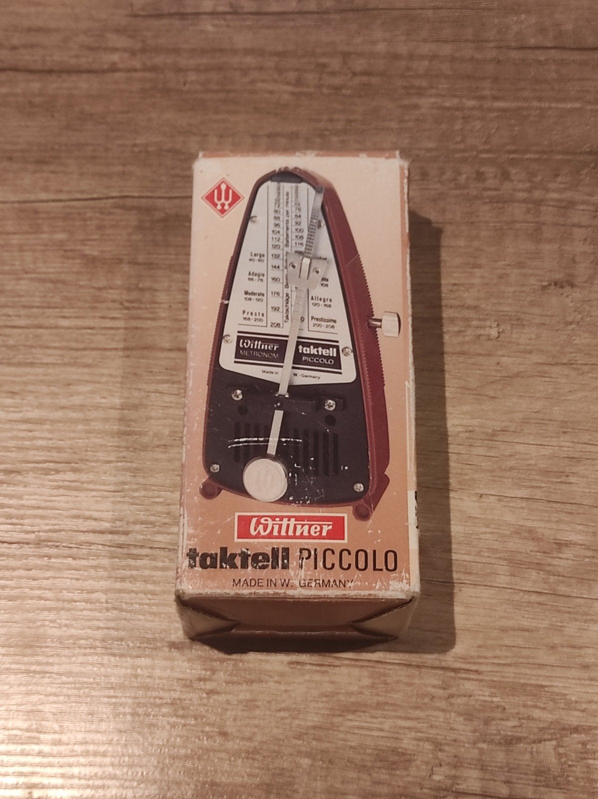 Wittner Taktell Piccolo Metronoom - Vintage, Muziek en Instrumenten, Overige Muziek en Instrumenten, Ophalen of Verzenden, Zo goed als nieuw
